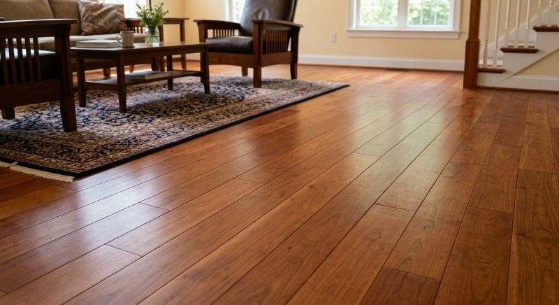 Cherry Floor Installation in North Las Vegas, NV