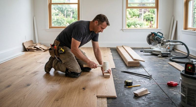 Hardwood Floor Installation in Henderson, NV