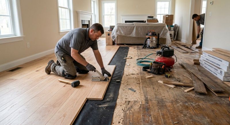 Hardwood Floor Installation in Las Vegas, NV