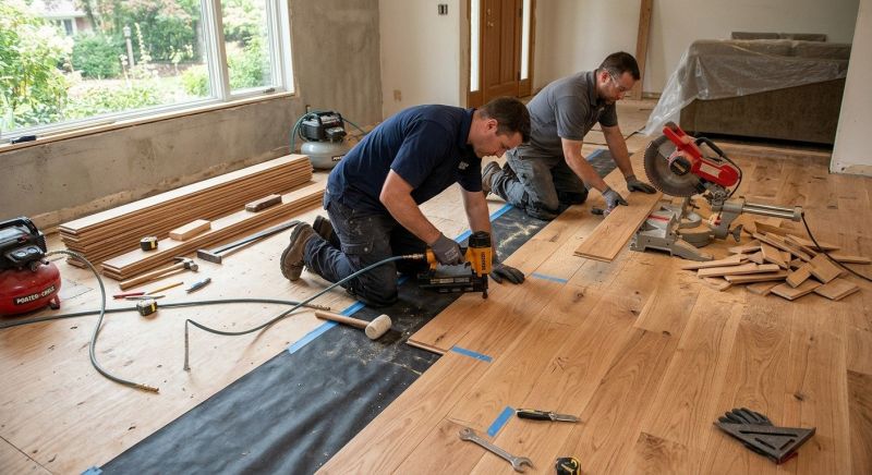 Hardwood Floor Installation in Las Vegas, NV