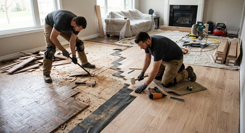 Hardwood Floor Installation in North Las Vegas, NV