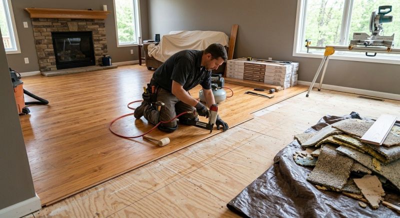 Hardwood Floor Renovation in Las Vegas, NV