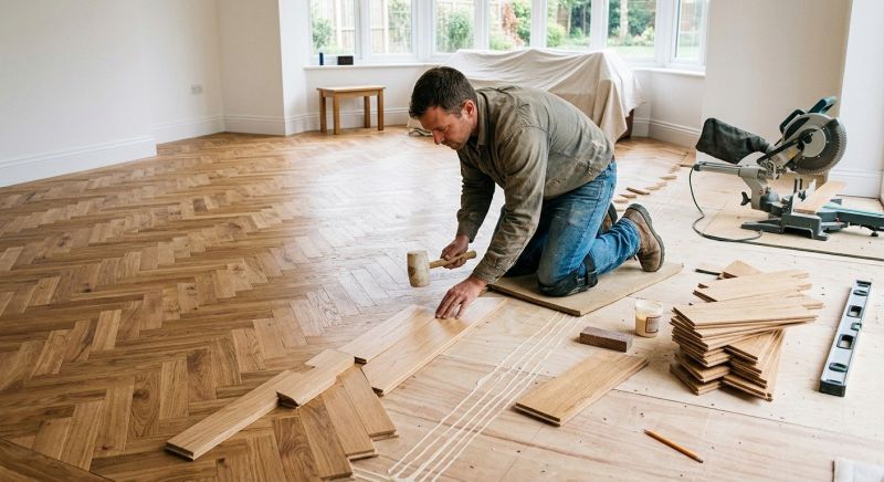 Hickory Floor Installation in Las Vegas, NV