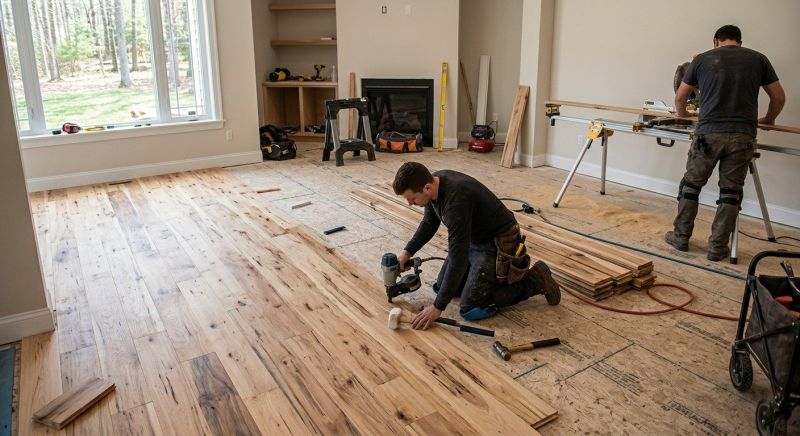 Hickory Floor Installation in Las Vegas, NV