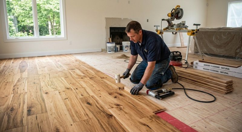 Hickory Floor Installation in Las Vegas, NV