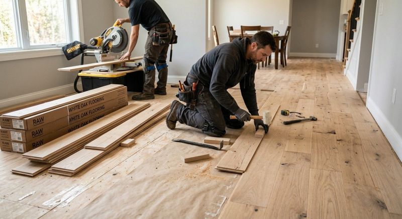 Hickory Floor Installation in Las Vegas, NV