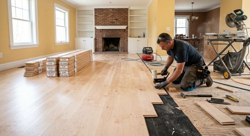 Maple Flooring Installation in North Las Vegas, NV