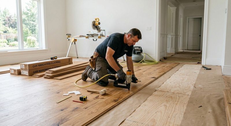Oak Floor Installation in Henderson, NV