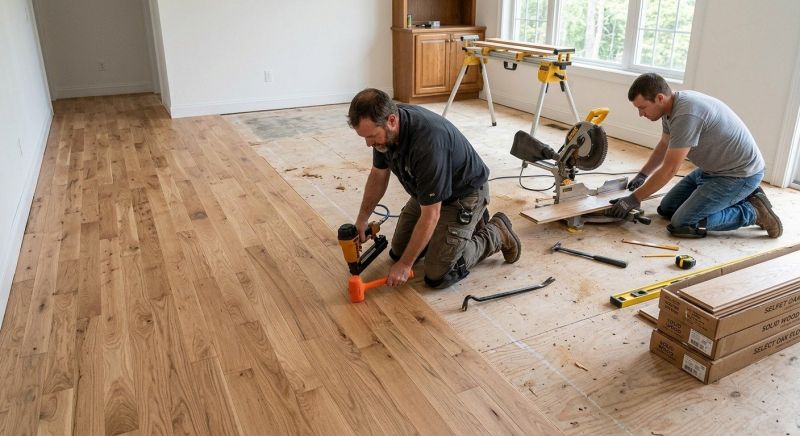 Oak Floor Installation in Las Vegas, NV
