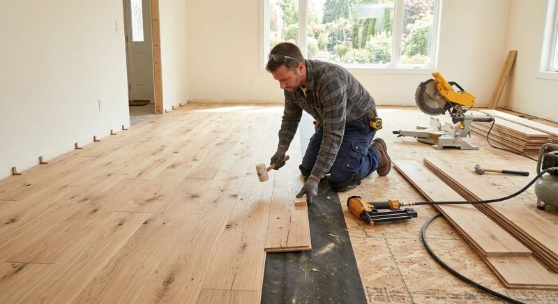 Oak Floor Installation in Las Vegas, NV