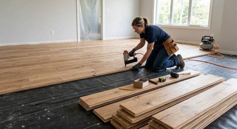 Plank Floor Installation in Las Vegas, NV
