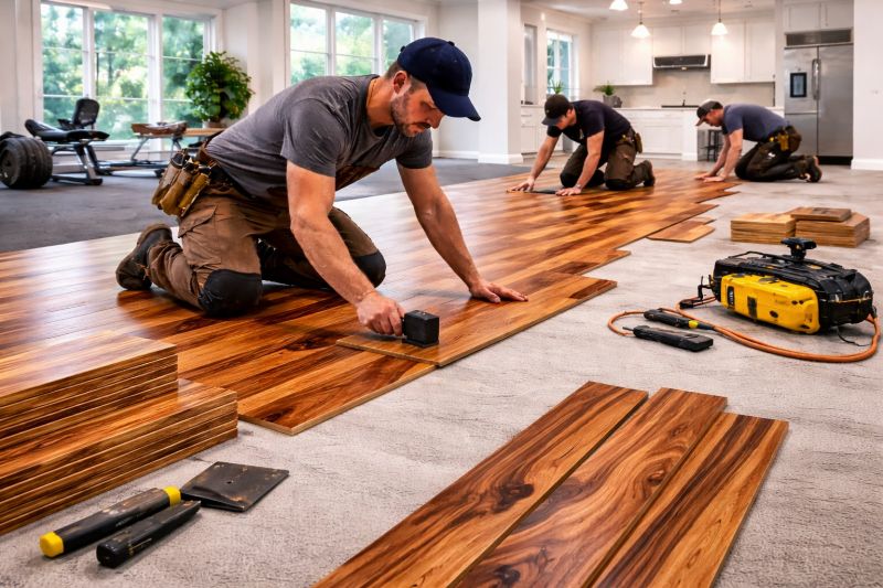 Teak Flooring Installation in Las Vegas, NV