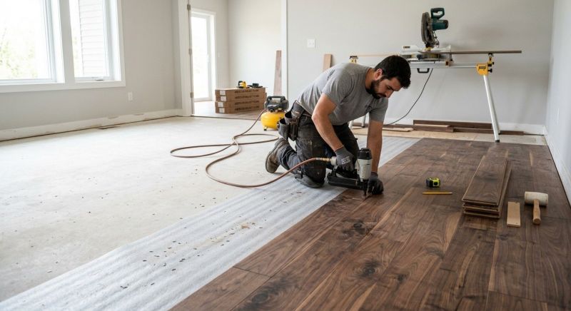 Walnut Flooring Installation in Las Vegas, NV