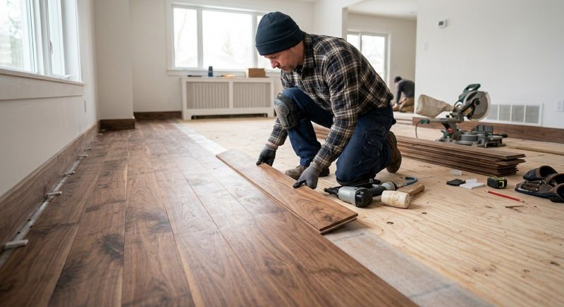 Walnut Flooring Installation in Las Vegas, NV