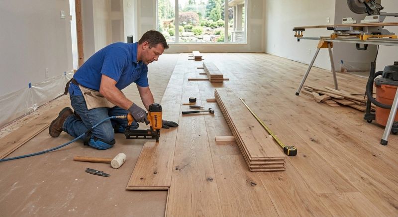 Wide Plank Floor Installation in Las Vegas, NV