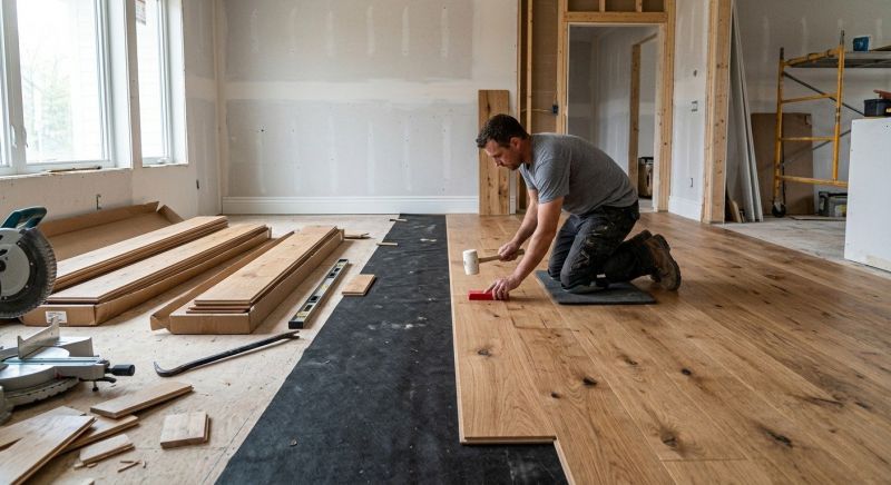 Wide Plank Floor Installation in Las Vegas, NV