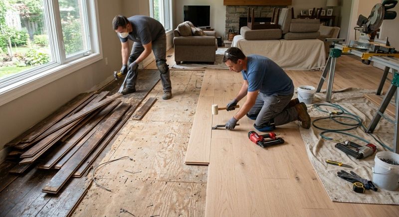 Wood Floor Replacement in Henderson, NV