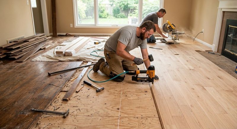 Wood Floor Replacement in Las Vegas, NV